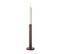 ERNST Bougeoir en bois Ernst 25 cm Marron foncé
