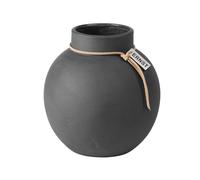 ERNST Ernst vase en grès gris foncé 14 cm
