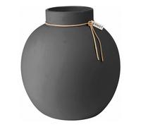 ERNST Ernst vase en grès gris foncé 22 cm