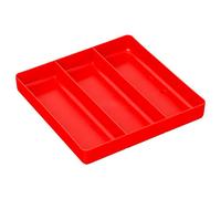 Ernst Fabrication 5020-red 26,7 cm par 26,7 cm Plateau Organiseur, taille Medium, 5020-Red