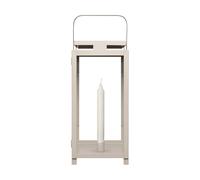 ERNST Lanterne à bougie pour bougies cylindriques Ernst 16x43 cm Beige