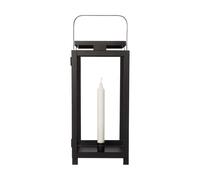 ERNST Lanterne à bougie pour bougies cylindriques Ernst 16x43 cm Noir