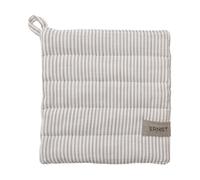 ERNST Manique Ernst rayée 23x25 cm Rayé beige-blanc