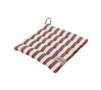 ERNST Manique Ernst rayures larges 23x25 cm Rouge-blanc