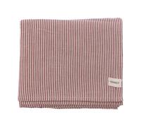 ERNST Nappe Ernst à fines rayures 145x300 cm Rouge-beige