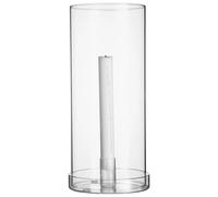 ERNST Photophore en verre pour bougie 29 cm Transparent