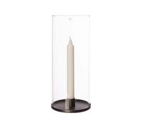 ERNST Photophore pour bougies chandelier 28 cm Aluminium noir
