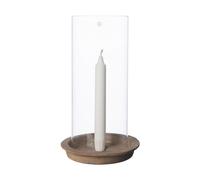 ERNST Plateau à bougie-lanterne à bougie avec cylindre en verre Ernst 30 cm Terracotta