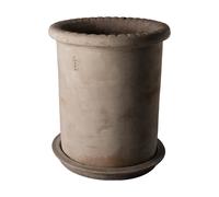ERNST Pot en terre cuite Ernst avec soucoupe Ø25x28 cm