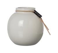 ERNST Vase Ernst émaillé blanc Ø10 cm