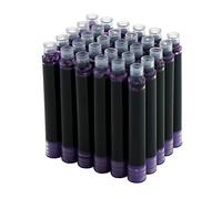 Erofa Lot de 30 cartouches d'encre de rechange pour stylo plume Violet