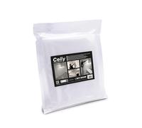 Errecom Ceily, sac de récupération en polyéthylène de rechange pour le nettoyage des climatiseurs à cassette et de plafond - dimension 125 x 125 cm, longueur tuyau d'évacuation 250 cm