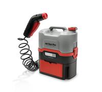 Errecom Nettoyeur haute pression JET GUN PRO+ portable – Batterie – Réservoir 8 L – Tuyau 3 m