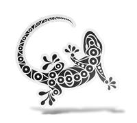 erreinge Sticker Gecko Gecko lézard en Forme adhésif Autocollant pour PVC Peint Auto Moto Casque Camper pour Ordinateur Portable - 35 cm