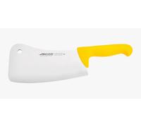 Macheta Arcos Couleur - Prof 297200 Acier Inoxydable Nitrum Et Mango Feuille Polypropylène Jaune Ergonomique Et Lame De 20 Cm, Et 4 Mm D'épaisseur Dans L'étui.