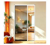 ERRULAN Porte moustiquaire Pliante Aluminium Fermeture Plate verrouillable