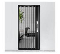 ERRULAN Porte moustiquaire Pliante Aluminium verrouillable Anti-Insectes