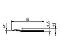 Ersa Panne 0162 BD/SB – pointe crayon 1,1 mm, longueur 56 mm – 1 pc