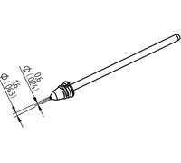 Ersa 0742ED0616H/SB Panne de fer à dessouder conique Taille de la panne 1.6 mm Longueur de la panne 79.25 mm Contenu 1 pc(s)