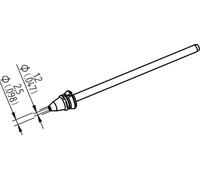 Ersa 0742ED1225H/SB Panne de fer à dessouder conique Longueur de la panne 79.25 mm Contenu 1 pc(s)
