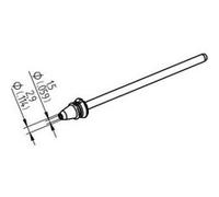 Ersa 0742ED1529H/SB Panne de fer à dessouder conique Longueur de la panne 79.25 mm Contenu 1 pc(s)