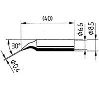 Ersa 0842ID Panne de fer à souder forme de crayon, ERSADUR Contenu 1 pc(s)