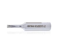 Ersa dur 0832ED Panne à souder droite longue durée en forme de burin 3,2 mm