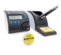 ERSA RDS80 Station de soudage à réglage électronique 80 W Kit de démarrage 6 pièces (avec fil à souder)