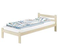 Erst-Holz® Lit d'appoint simple 90 x 200 cm en épicéa massif laqué avec accessoires au choix V-60.60-09 sans accessoires