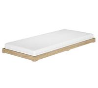 Erst-Holz® Trois variantes de choix de futon japonais x ADULTES 100x200 en frêne huilé V-60.47E-10Lattes en planches de bois rigides et matelas