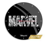 ERT Group Original et sous Licence Officielle Marvel, Horloge Murale silencieuse Brillante, Motif Marvel 013 Design Unique, Aiguilles en métal Peint, 30,5 cm (12")