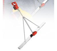 ERUGWHNK Outil de Finition de béton Power Screed, kit vibratoire avec 1 Batterie, Lame de 150 cm, 6000 TR/Min, lisseur de Surface en Ciment électrique sans Fil