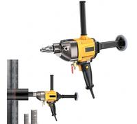 ERUGWHNK Outil de poinçonnage électrique, perceuse portative, réglable à 3 Vitesses pour l'installation de tuyaux d'évacuation des eaux usées et la Construction Industrielle