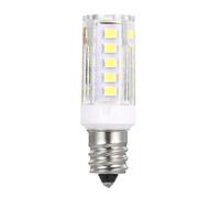 ERYUE Ampoules à économie D'énergie avec Lumière LED Confortable pour Réfrigérateur, Four à -ondes, Hotte, Installation Facile, AC220 V-240 V, Culot E12 (Blanc)