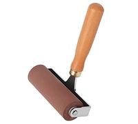 ERYUE Durable Brayer Roller, 10cm Elastic Rubber Craft Tool (10cm) | Construction en caoutchouc souple, prise en main confortable, utilisation facile, parfait pour les blocs d\'encre, la