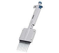ERYUE Pipette Manuelle de Précision à 8 Canaux pour Utilisation en Laboratoire, Affichage Numérique pour L'identification du Volume, calibré ISO 8655, Conception Légère, Volume de Mesure 300 μl, la