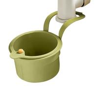 Es Passoire d'évier de cuisine - Panier d'évier stable | 14,2 x 8,3 x 20,2 cm Grand collecteur de déchets alimentaires pour la collecte des déchets, bouchon de vidange pratique pour l'organisation de