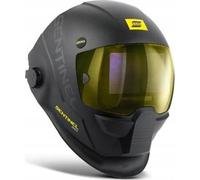ESAB® Sentinel™ - Casque de soudage A60, design noir de profil bas, nylon de haute résistance aux chocs, grande surface de vision de 4,65 x 2,8 in.
