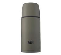 Esbit Bouteille isolante en acier inoxydable Classic 500 ml en vert olive - pour boissons chaudes et froides - Bouteille thermique en acier inoxydable avec 2 gobelets