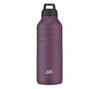 Esbit Gourde Majoris - En acier inoxydable avec fermeture à boucle pratique - 1000 ml - Aubergine