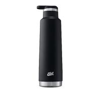 Esbit Pictor Bouteille isotherme en acier inoxydable sans BPA Noir et argenté 0,75 l, Acier inoxydable, Noir, 0.75L