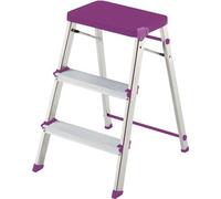 Rolser - Escabeau - MT3001MALVA - 3 marches - Mauve