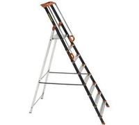 Escabeau alu Pro UP DUARIB 8 marches serties - hauteur de travail 3,62m - 239208