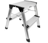 Escabeau alu 2 marches - Marchepied pliable GAT 2S Güde G40963