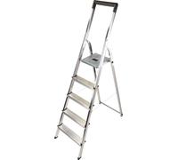 Escabeau Alu 5 Marches Basic Léger, Stable Et Compact - Hailo