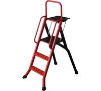 Escabeau Alu Bossini 140cm Léger, Stable, Avec Tablette Intégrée - Bossini