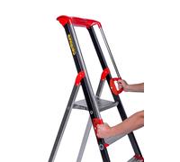 Escabeau alu Pro UP DUARIB 8 marches serties - hauteur de travail 3,62m - 239208