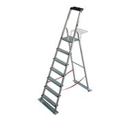 Escabeau aluminium de jardin 7 marches