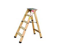 Escabeau Bois Professionnel 6 Marches + Tablette 8831270 -