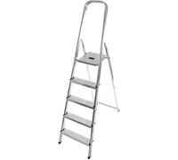 Escabeau domestique pliable Selekta MixAlu - 5 marches - 2,81m